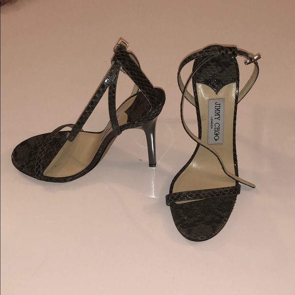 Barely worn Jimmy Choo python pumps - Picture 2 of 5